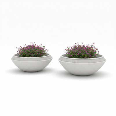 Vaso da fiori, vaso per piantare, decorazione, vasi, figura naturale, giardino, vasi per fiori.
