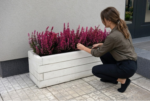 Vaso per piantare fiori decorazione naturale da giardino vasi vasi da fiori figura