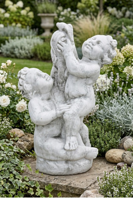 Statua Scultura Bambini angelo Sculture Designer Giardino Figure  Statua Scultura Bambini angelo Sculture Designer Giardino Figure