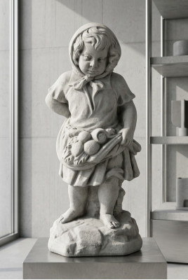Ragazza 71cm statua figura sculture statue giardino