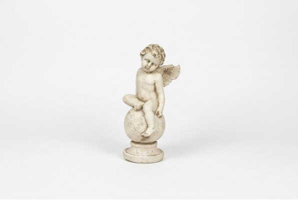 Decorazione funeraria, pietra tombale, angelo, statua decorativa, scultura, dio, sacro.