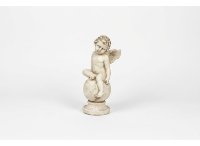 Decorazione funeraria, pietra tombale, angelo, statua decorativa, scultura, dio, sacro.