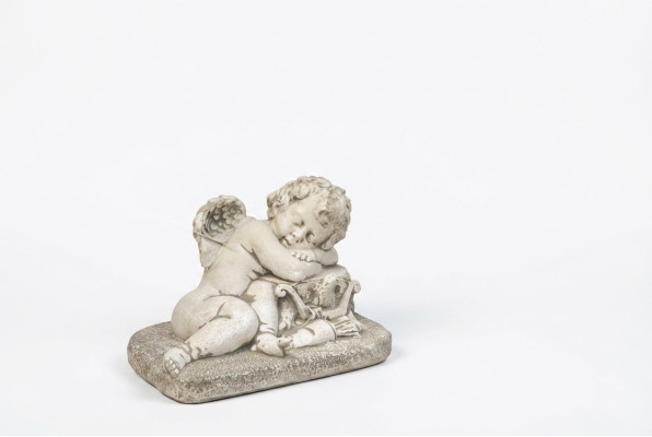 Angelo Bambini Scultura Design Figura Statua Giardino Figure Statue