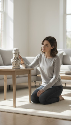Inghilterra Signore Busto statua figura giardino statue scultura decorativa