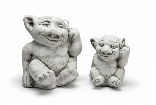 Troll 18cm Scultura Design Statua da Giardino Figure Decorative Statue Statues