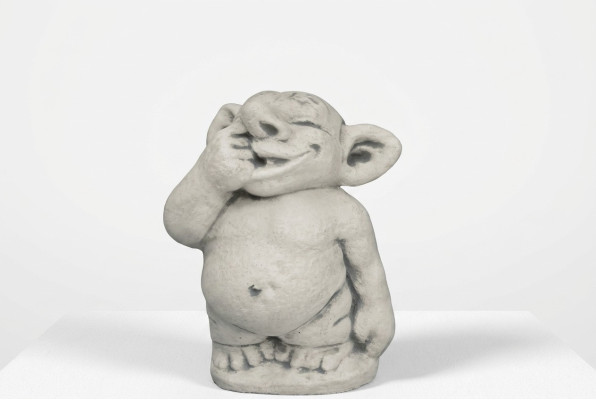 Troll 22cm Scultura Design Statua Figure da Giardino Statuette