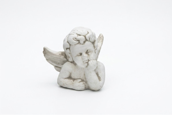 Angelo Scultura Design Statua Figure da Giardino Decorative Statue 18cm