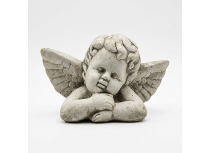 Angelo 14cm Scultura Design Statua Figure da Giardino Statue