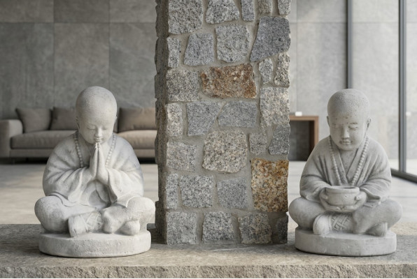 45 cm Scultura decorativa, statua di design per giardino.