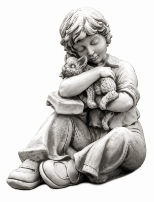 44cm scultura decorativa design statua da giardino figure statue.