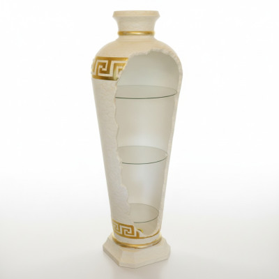 Design Bar Vetrinetta Vaso Regalo in vetro Lampada Vaso Armadio Vetrine 6966 Nuovo