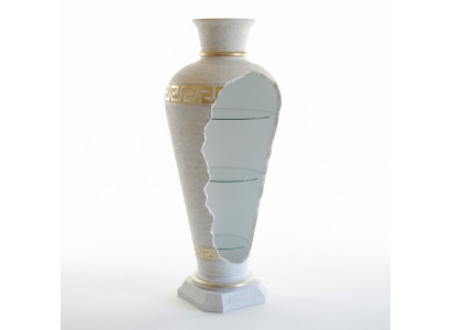 Disegno Bar Vaso Bar Regalo Luminoso in Vetro Armadio Vetrine 6851 Nuovo