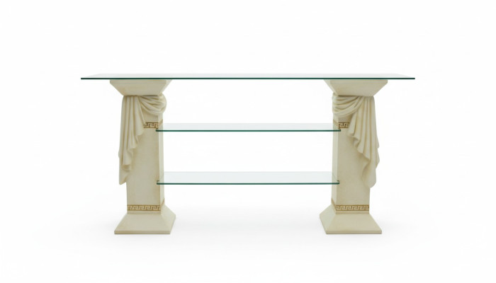 Design Vetrina Scaffale di Vetro Colonna Armadio Vetrine Scaffali Armadio Soggiorno 1856