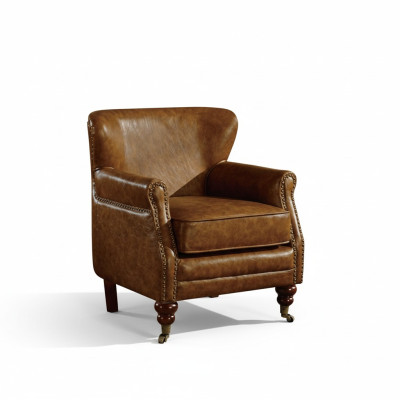 Chesterfield poltrona in pelle marrone set da divano poltrona divano in pelle nuovo.