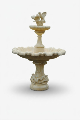Fontana ornamentale Fontana Fontana Giardino Decorazione Fontana Stagno Colombe Uccello