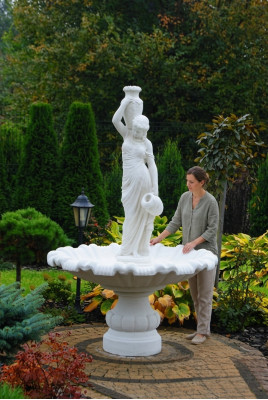 Fontana decorativa, fontana da giardino, decorazione fontana, stagno d'acqua ALLENA