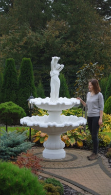 Zierbrunnen Fontana Decorativa Fontana Giardino Decorazione Fontana Stagno GRECO NOEMI