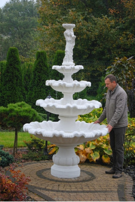 Fontana ornamentale Fontana Fontana Decorazione da giardino Fontana Stagno GRECO SHELLA