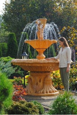 Fontana decorativa fontana con figura ornamento da giardino fontana stagno CARELLO
