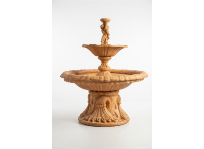 Zierbrunnen Fontana con Figura Fontana Decorazione Giardino Fontana Laghetto SHELLA