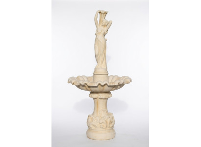 Fontana Giardino Stagno Fontana 192cm Fontana in Pietra Fontana da Giardino Fontana Nuova