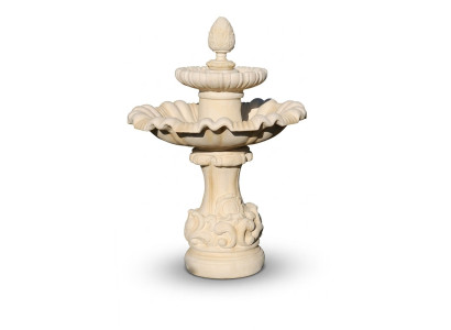 Fontana da giardino con laghetto e fontana 140cm in pietra per giardino Fontaine Nouveau