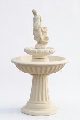 Fontana decorativa Zierbrunnen Springbrunnen 162 cm scultura fontana decorativa da giardino fontana stagno nuova