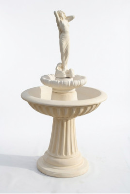 Zierbrunnen Fontana Decorativa Scultura Fontana Giardino Fontana Stagno Nuovo Deco 172cm