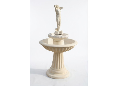 Zierbrunnen Fontana Decorativa Scultura Fontana Giardino Fontana Stagno Nuovo Deco 172cm
