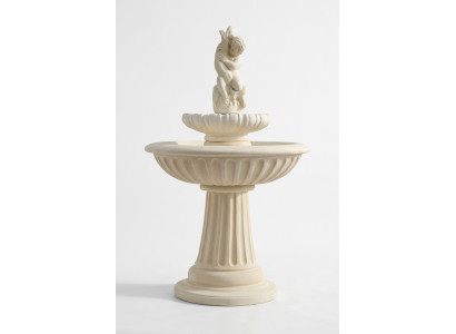 Fontana decorativa Zierbrunnen 150 cm scultura fontana decorativa giardino fontana stagno nuovo.
