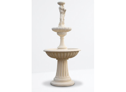 Zierbrunnen Fontana decorativa 197 cm Scultura Fontana Decorazione Giardino Fontana Laghetto Nuovo