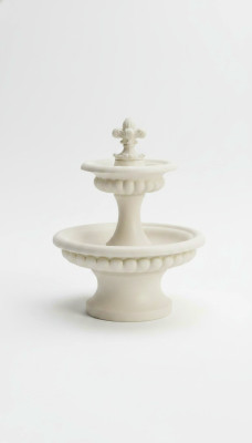 Zierbrunnen Fontana Decorativa 157 cm Scultura Fontana Decorazione Giardino Fontana Laghetto Nuovo