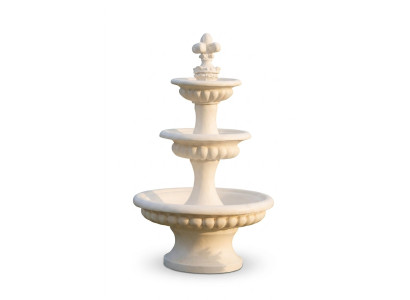 Fontana del giardino stagno fontana 205 cm fontana in pietra fontana da giardino fontana Nuovo