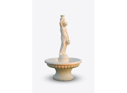 Fontana ornamentale Figura 206 cm Decorazione fontana Giardino Fontana Stagno