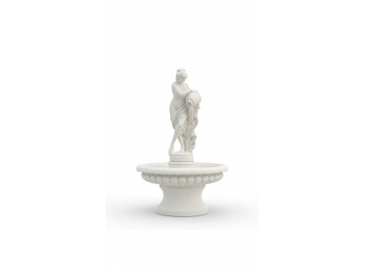 Fontana decorativa con figura, 196 cm, decorazione da giardino, stagno.