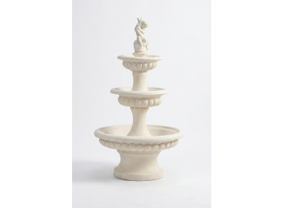 Fontana decorativa Zierbrunnen 186 cm scultura fontana decor giardino fontana stagno nuovo