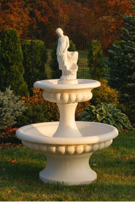 Fontana decorativa 163 cm scultura fontana giardino fontana stagno nuovo.