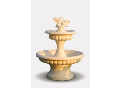Zierbrunnen Fontana Scultura 138cm Fontana Decorazione Giardino Fontana Stagno Nuovo