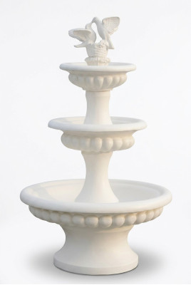 Fontana decorativa fontana scultura fontana decorazione 186cm giardino fontana laghetto nuovo