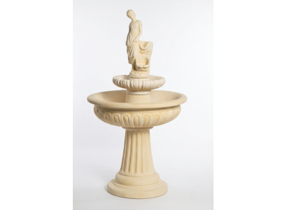 Fontana Giardino Stagno Fontana 164cm Fontana in Pietra Giardino Fontana Nuova