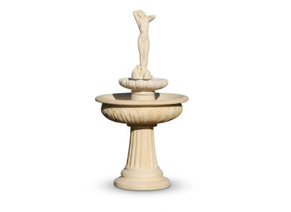 Zierbrunnen Fontana decorativa 174 cm Scultura Fontana Decorativa Giardino Fontana Stagno Nuovo