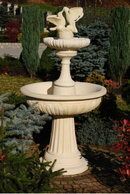 Fontana a ranocchio Fontana Fontana 162cm Fontana in pietra Fontana da giardino Fontaine