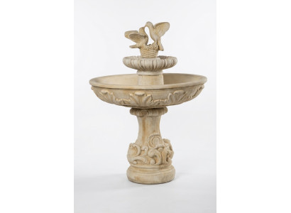 Fontana a molla Fontana rana Fontana Fontana in pietra Fontana da giardino Fontana 155cm