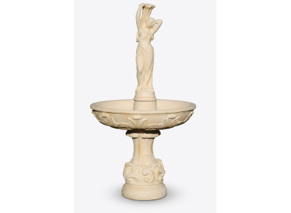 Zierbrunnen Fontana decorativa 180 cm Scultura Fontana Decorazione Giardino Fontana Stagno Nuovo