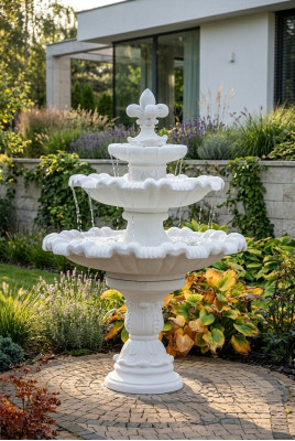 Fontana decorativa scultura fontana ornamento giardino fontana laghetto 187 cm nuova