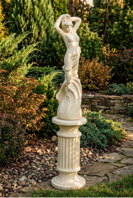 Colonna colonne per statua scultura figure statua terrazza design giardino decorazione