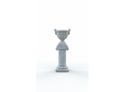 Colonna colonne per decorazione scultura figura statue statua terrazza design giardino