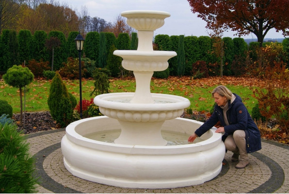 Vasca per fontane ornamentali Fontana scultura giardino fontana stagno Nuovo