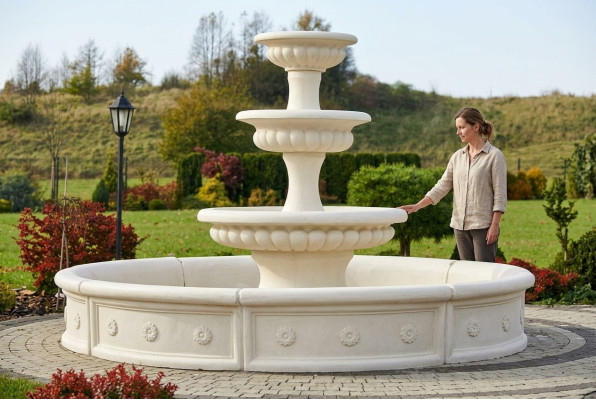 Bacino per fontana ornamentale scultura fontana giardino fontane laghetto nuovo