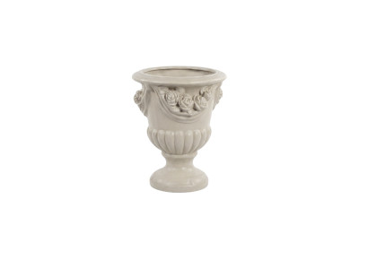 Design vaso per fiori Top Pflanz Kübel Gefäß Töpfe Figur Kasten Skulptur PETRA Neu